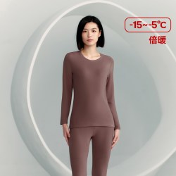 三枪 暖芯绒保暖内衣男吸湿发热羊毛羊绒蚕丝加厚抗静电秋衣秋裤女