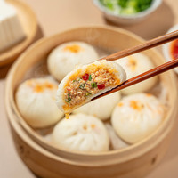 嵊味印象 嵊州老面豆腐猪肉小笼包 微辣 1kg (约40个)