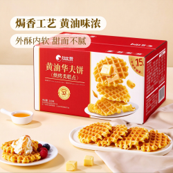 比比赞 BIBIZAN）黄油华夫饼210g