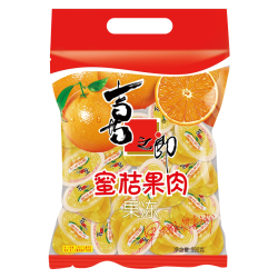 喜之郎 蜜桔果肉果冻Q弹爆汁口感温润细腻1050g多种规格任选