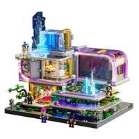 Lumibricks 灯搭 赛博朋克霓虹城系列 17013 赛博高端餐厅