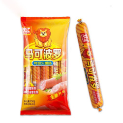 双汇 马可波罗特级火腿肠50g袋装泡面搭档办公室即食休闲零食香肠 马可波罗250g*1袋