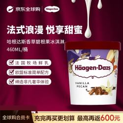 哈根达斯 香草碧根果冰淇淋 460ml