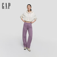 Gap 盖璞 2SS623061 爱心logo加绒连帽宽松卫衣