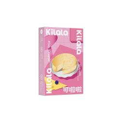 可啦啦 美瞳半年抛女美芝芝三明治彩色隐形近视眼镜1片 绵绵泡芙棕 700度 1副拍2件