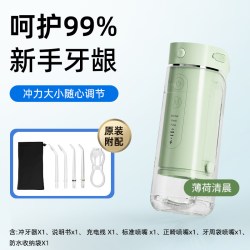 DiYomi 帝优美冲牙器便携式家用洗牙器多力度护龈水牙线正畸专用洁牙器T8
