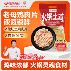 温氏 去骨整鸡切片 老母鸡肉片  液氮原切老母鸡肉片250g 袋装 250g