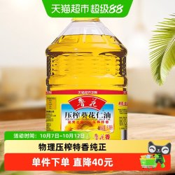 鲁花 压榨葵花仁油 6.38L