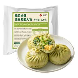悦味纪 手工槐花鸡蛋老面大包320g*3包