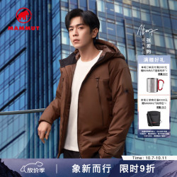 猛犸象 Clion 男女红标防泼水耐磨户外软壳羽绒服外套 勃朗棕 M
