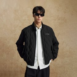 杰克琼斯 奥特莱斯男生2025年冬季新款羽绒服立领百搭通勤外套上衣