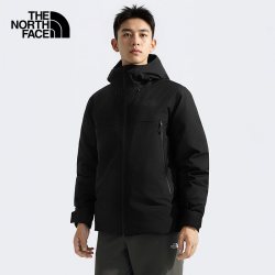 北面 羽绒服男户外600蓬鹅绒高蓬保暖外套83UM 黑色/JK3 XL