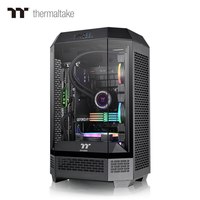 曜越 The Tower 300 海景房机箱 支持420水冷 黑色