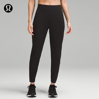lululemon 丨It's Rulu™ 女士跑步高腰运动裤 *拉绒 LW5GBZA 黑色