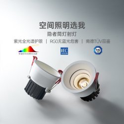 Paulmann 隐者全光谱护眼筒灯led嵌入式 防眩射灯客厅防水无主灯具