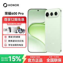 荣耀 600 Pro 手机 12GB+256GB 青苹果