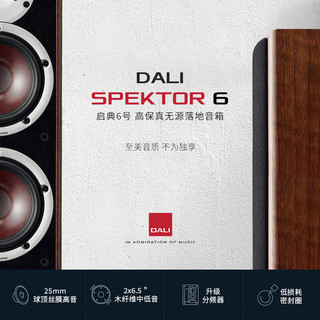 达尼 SPEKTOR 6 启典6 HIFI高保真落地音箱 白色