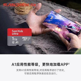 闪迪 Micro SD存储卡 1TB 高速TF卡