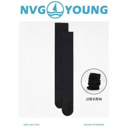navigare 意大利小帆船YOUNG系列秋冬棉质保暖透气袜子女士过膝袜长袜