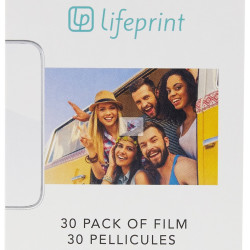 拍立得 Lifeprint 2x3拍立得相纸 30张白色贴纸相片 增强现实打印