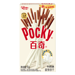 格力高 百奇涂层饼干 牛奶味55g