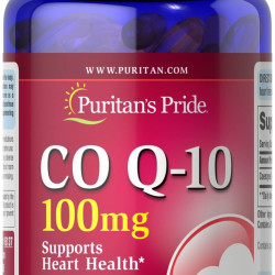 普丽普莱 辅酶Q10营养补充剂 有助心血管健康 240粒软胶囊装 无味 不含麸质 1件装 适合成人