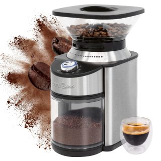 ProfiCook PC-EKM 1205 电动咖啡研磨机，可调节研磨度（粗到超细）