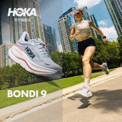 HOKA 女款秋季邦代 9公路跑步鞋BONDI 9 轻盈舒适缓震防滑