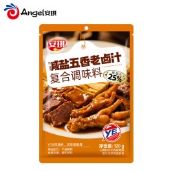 安琪 减盐五香老卤汁调料卤味料卤牛肉鸡翅卤水香辣酱料包家用小包