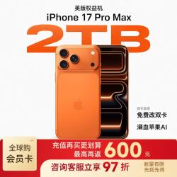 苹果 iPhone 17 Pro Max A19芯片 橙色 2TB 5G手机