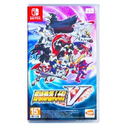 任天堂 香港直邮 任天堂NS游戏 中文原封 超级机器人大战V 机战V Nintendo Switch 卡带 现货