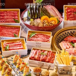 儿童专属亲子单人自助烤肉