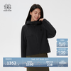 KOLON SPORT 透湿防泼水防风 女士软壳夹克 黑色BK