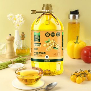 猫超臻选一级大豆油5L*4桶 高烟点少油烟精选原料品质保证食用油