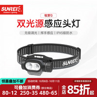 SUNREE 牧野3感应款 高亮无极调光 头灯