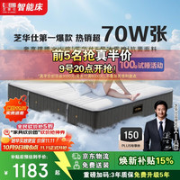 芝华仕 护脊升级 乳胶床垫 独立袋装弹簧  25-35cm（含） 180*200cm 偏硬