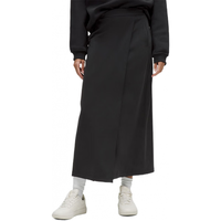 lululemon Daydrift 女士高腰长款半身裙 黑色 M LW8AOHS