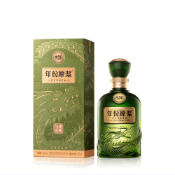 古井贡酒 年份原浆古20-美美与贡 西湖龙井 52度500ml*1瓶 单瓶装