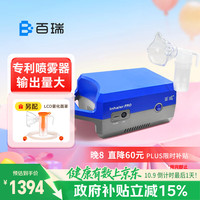 百瑞 雾化机儿童家用成人便携医用压缩式雾化器BR系列SPEED喷雾升级款BR7553
