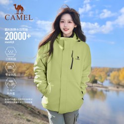 骆驼 3514系列 三防科技 三合一冲锋衣 女款