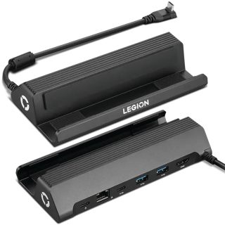 联想 Legion Go 6口USB-C扩展坞 4K视频 100W供电
