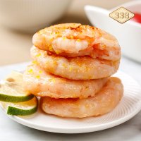 万景 338 北海鱼籽虾饼300g/盒(6饼)
