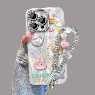 汇客凡品 星星公仔适用苹果vivo华为oppo小米iPhone15精孔羽纱手机壳