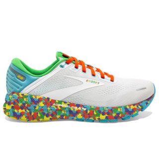 BROOKS 正品布鲁克斯Brooks Adrenaline GTS 22运动女新款配色彩绘跑步鞋