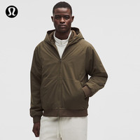 PLUS会员：lululemon Insulated 男士带夹层连帽夹克 LM4AV9S