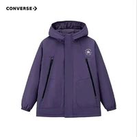 匡威 软壳系列 儿童三防加厚连帽冲锋衣外套