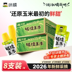 啃糯 东北当季新鲜糯玉米非转基因玉米真空锁鲜粘甜糯香低脂玉米棒