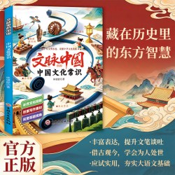 当当网 文脉里的中国文化常识一问一答中国中华历史典故中国史漫画版中小学课外阅读书籍课内外必背知识百科文化常识传统文化正版