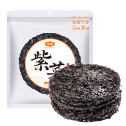 金唐 紫菜  细腻滑嫩 海产干货虾皮紫菜蛋花汤凉拌食材福建特产 紫菜100g*2袋