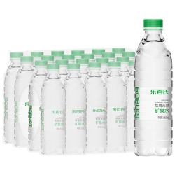 乐百氏 天然矿泉水 550ML*24瓶 会议办公 家庭健康饮用水